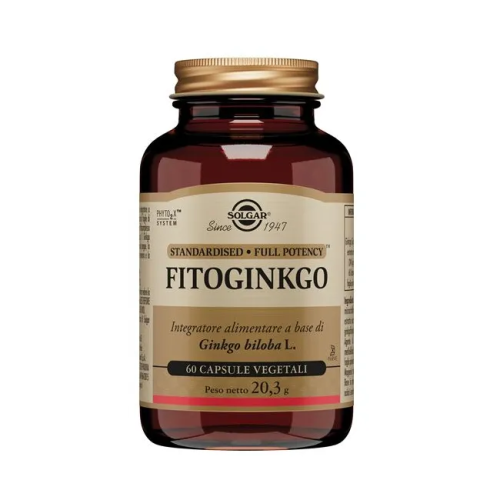 Solgar Fitoginkgo 60 capsule vegetali