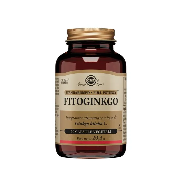 Solgar Fitoginkgo 60 capsule vegetali