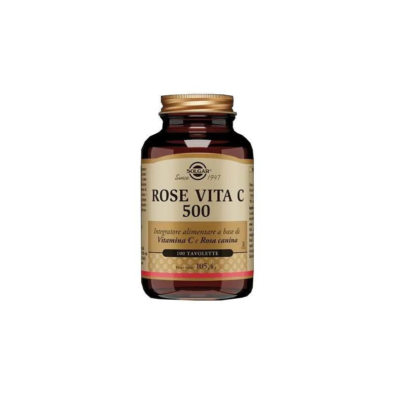 Solgar Rose Vita C 500 100 tavolette