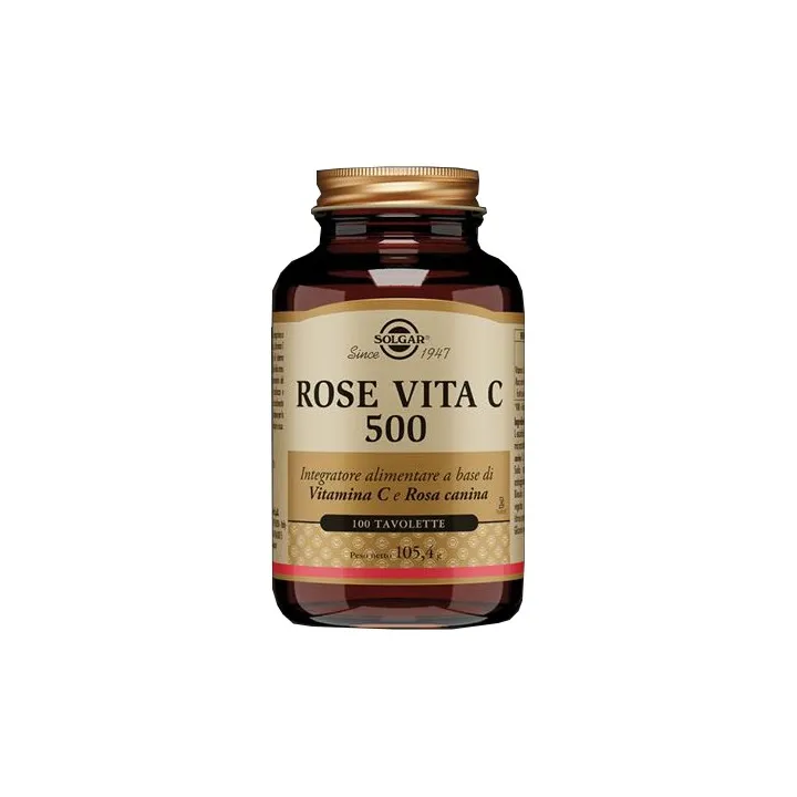 Solgar Rose Vita C 500 100 tavolette