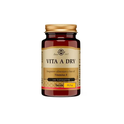 Solgar Vita A Dry 100 tavolette