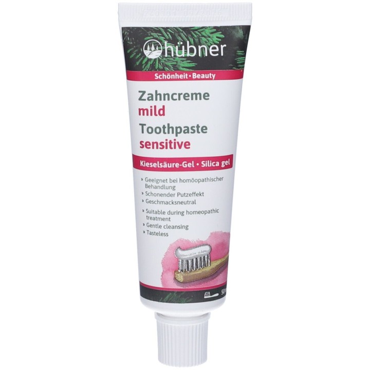 HUBNER DENTIFRICIO SILICEA SENZA MENTA 50 ML