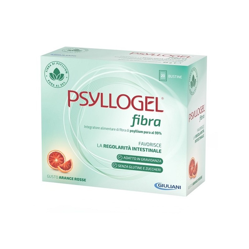 Psyllogel fibra arancia rossa regolarità intestinale 20 bustine