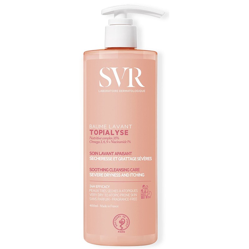 SVR Topialyse Baume Lavant Trattamento Detergente Lenitivo 400ml