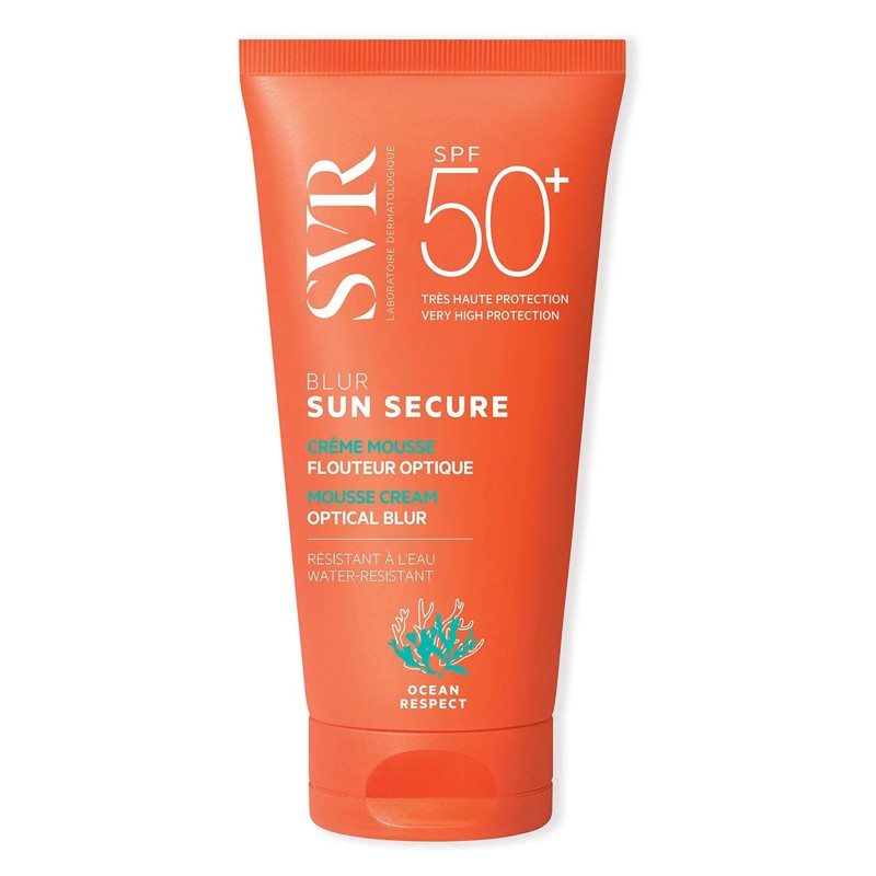 SVR Sun Secure Blur Crema Mousse Effetto Levigante 50ml SPF50+