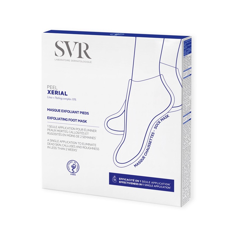 SVR Xerial Peel Maschera Piedi Esfoliante 2 Calzini