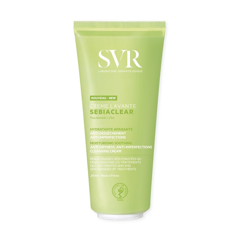 SVR Sebiaclear Creme Lavante Detergente Purificante 200ml