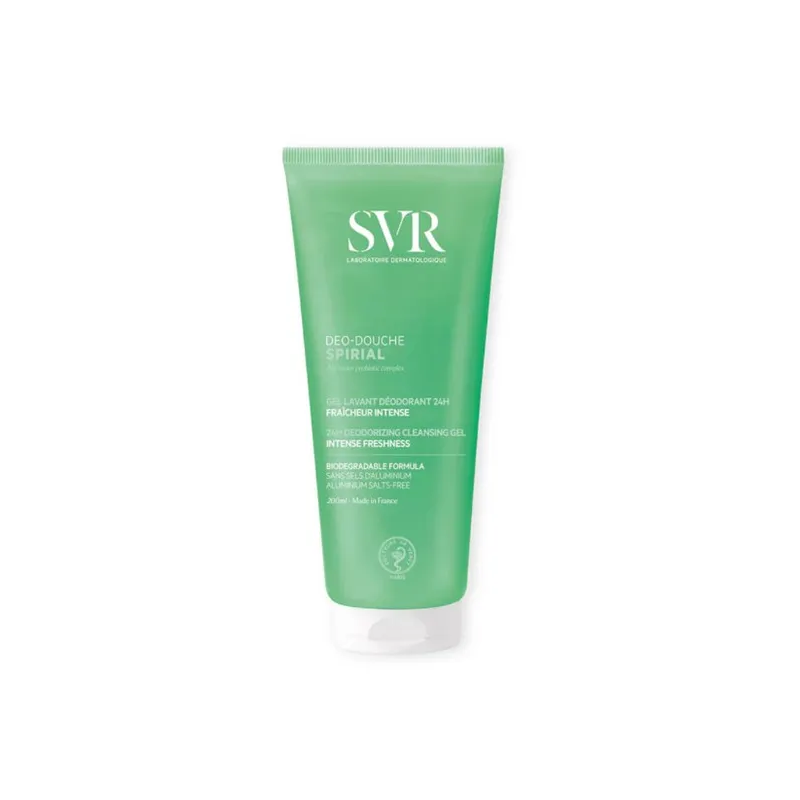 SVR Spiral Déo Douche Gel Detergente Deodorante 200ml