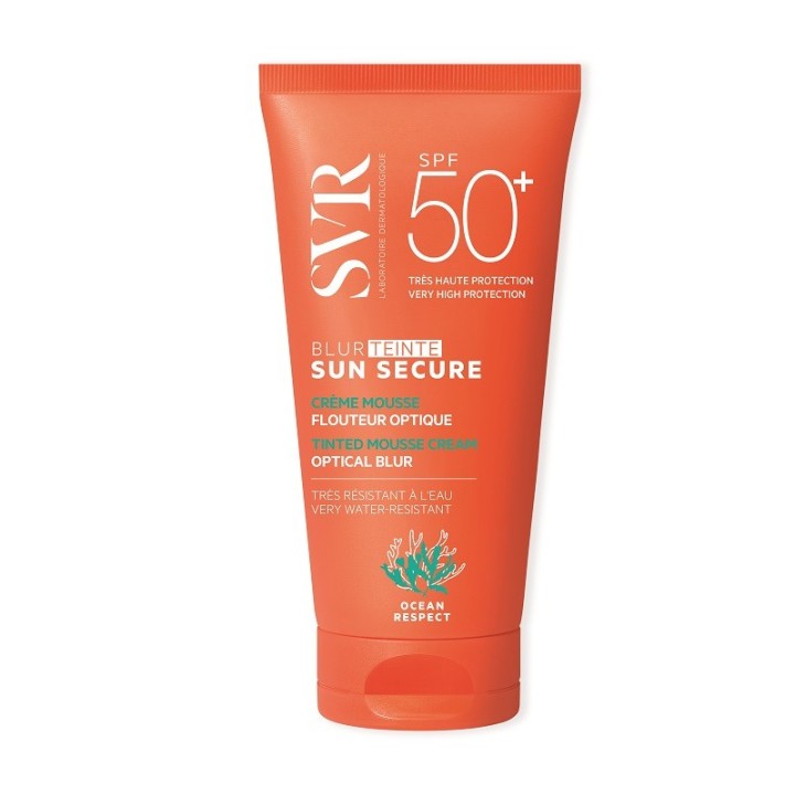 SVR Sun Secure Blur Crema Mousse Levigante Beige 50ml SPF50+
