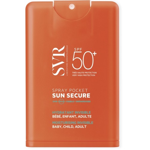 SVR Sun Secure Spray Pocket Solare Idratante Invisibile SPF50+ 20ml
