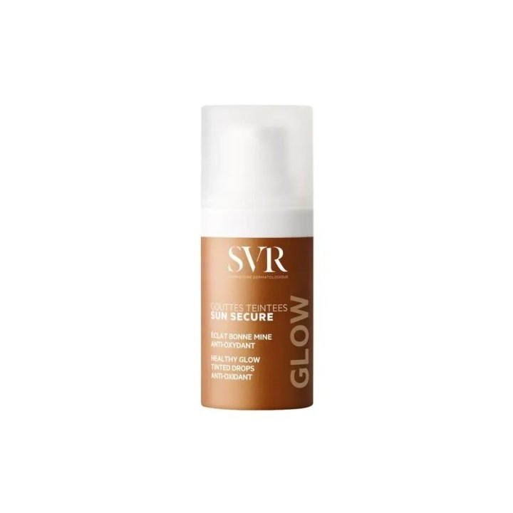 SVR Sun Secure Gouttes Teintees Gocce Illuminanti Colorate per il Viso 15ml