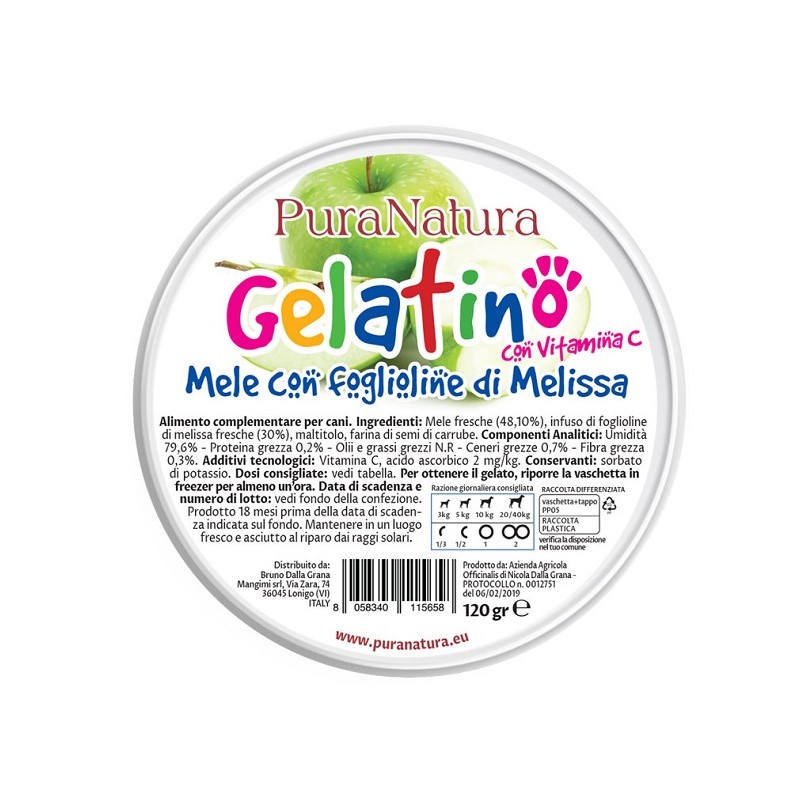 GELATINO MELA MELISSA 120G