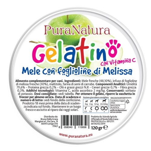 GELATINO MELA MELISSA 120G