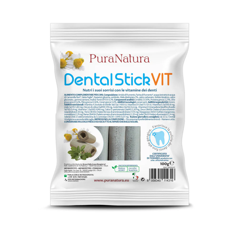 Pura Natura Dental Stick VIT  100g