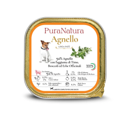 PATÉ ADULT AGNELLO E TIMO 150G