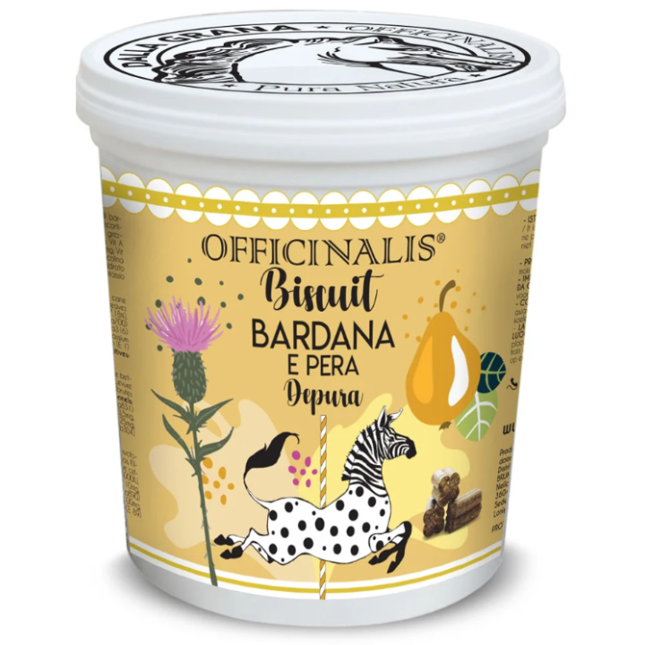 BISCOTTI CAVALLI BARDANA E PERA 650G