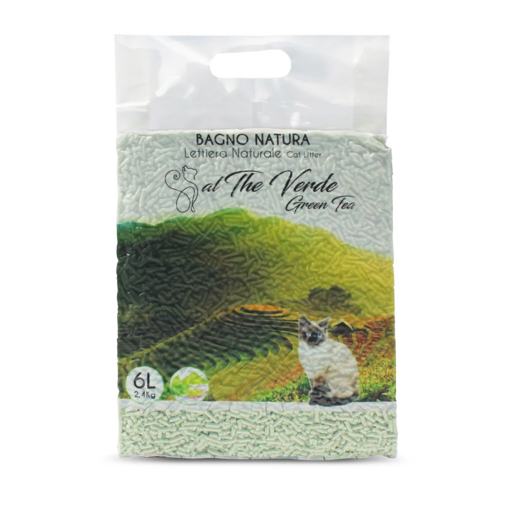 LETTIERA GATTO THE' VERDE 6L