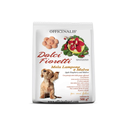 DOLCI FIORETTI MELA, LAMPONE E MALVA 500G