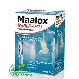 Maalox Reflurapid 20 Bustine 10ml