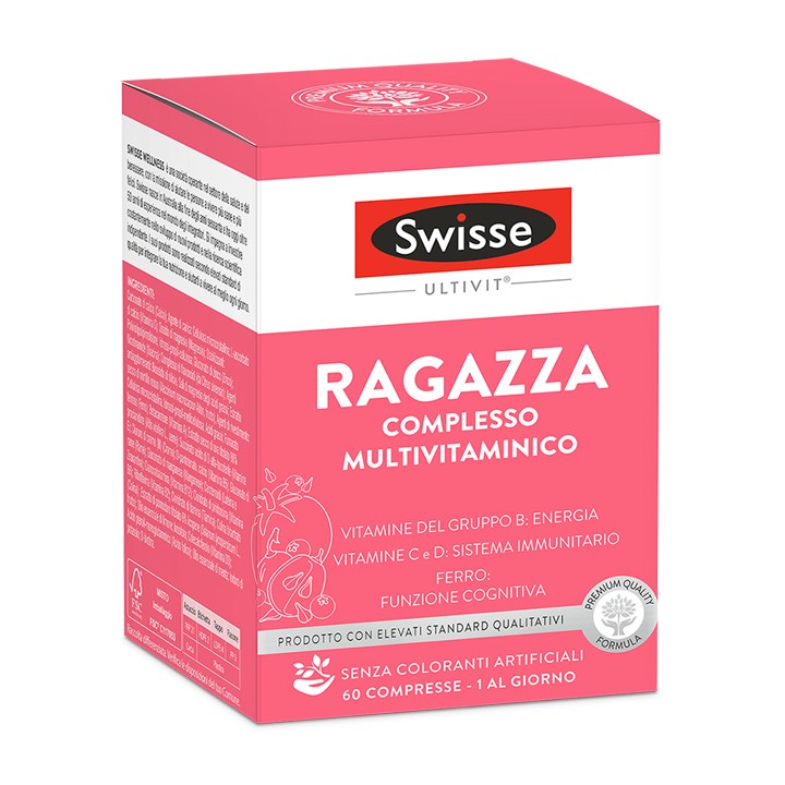 SWISSE MULTIVIT RAGAZZA 60CPR