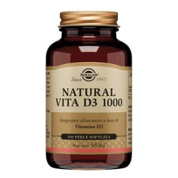NATURAL VITA D3 1000 100PRL