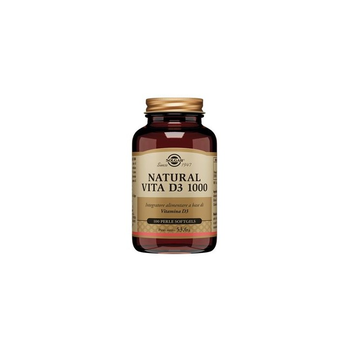 NATURAL VITA D3 1000 100PRL