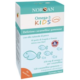 NORSAN OMEGA 3 KIDS 120JELLY