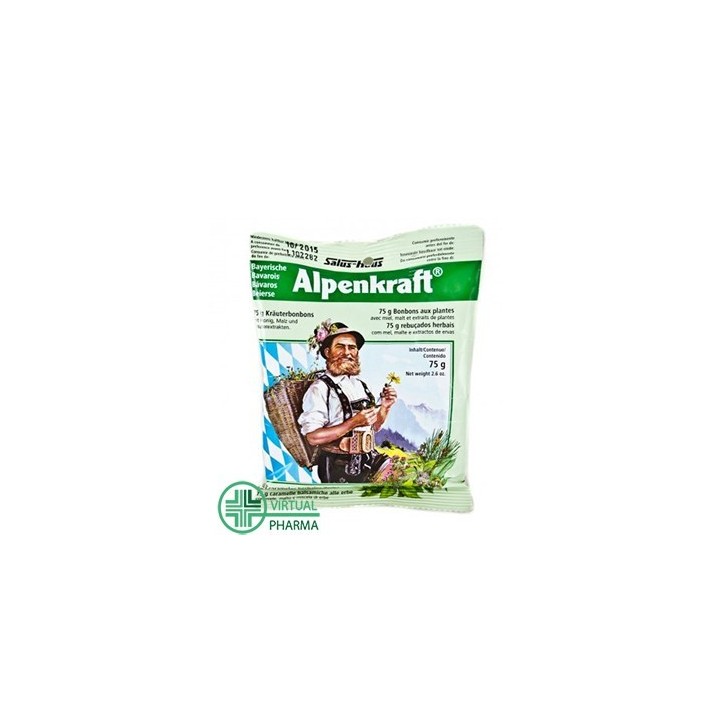 Salus Haus Caramelle Balsamiche alle Erbe Alpenkraft 75 g