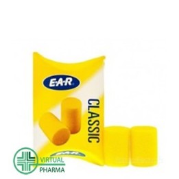 Ear Tappo Auricolare in Spugna 2 pezzi