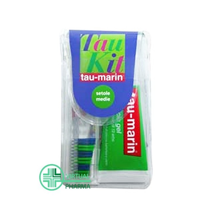 Taumarin kit da viaggio spazzolino e dentifricio