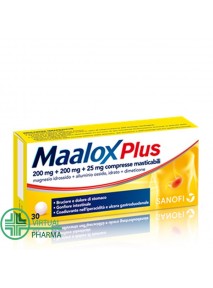 Maalox Plus 30 Compresse...