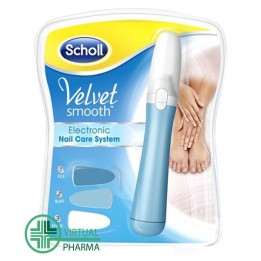 Scholl Velvet Smooth Nail Care Kit Elettronico Unghie Mani e Piedi