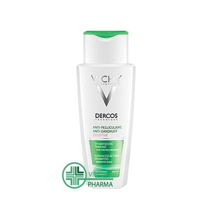 Vichy Dercos Shampoo Antiforfora Sensitive 200 ml