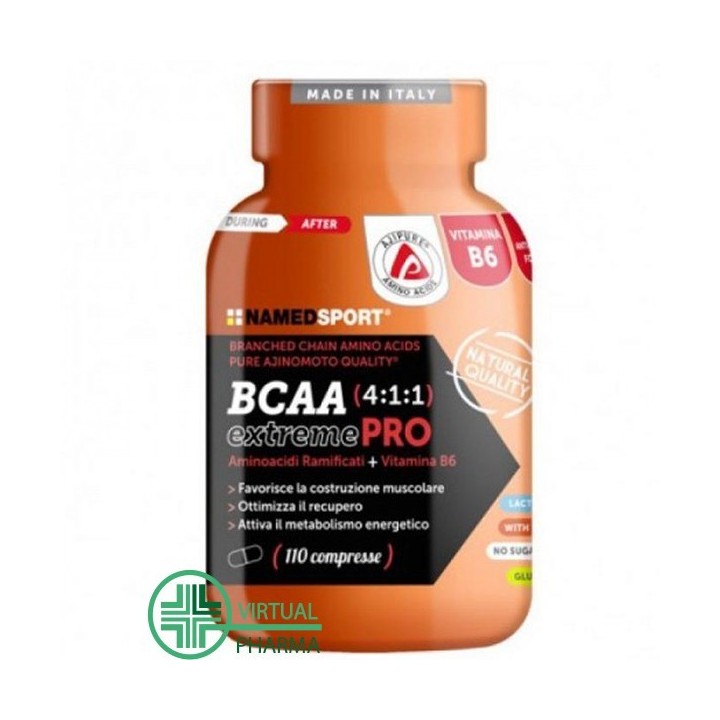 Named Sport BCAA 4:1:1 Extreme Pro 110 compresse